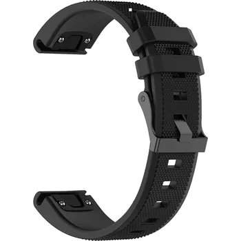 Příslušenství k fitness náramku Techsuit - Řemínek QuickFit 20mm (W058) - Instinct 2S/2S Solar/Approach S70 42mm/fenix 7S Pro Sapphire Solar - černý