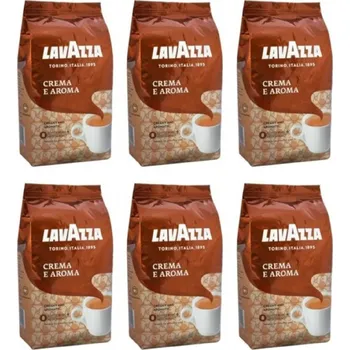 Lavazza Crema e Aroma - zrnková káva, 6×1 kg