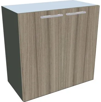 Šatní skříň 102 200 Skříň nízká dveřová - DRIFTWOOD