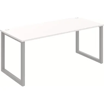 Psací stůl Kancelářský stůl US O 1800 - BÍLÁ , ŠEDÁ