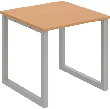 Psací stůl Kancelářský stůl US O 800 - BUK , ŠEDÁ