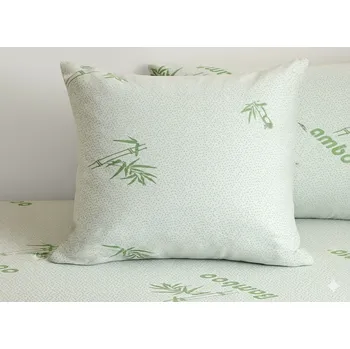 Polštář XPOSE® Bambusový chránič polštáře - bílý 40x40 cm, Bambus + Prodloužená možnost vrácení zboží do 50 dnů