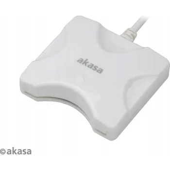 Příslušenství pro datový nosič AKAS čtečka bankovních karet AK-CR-03WHV2, bílá