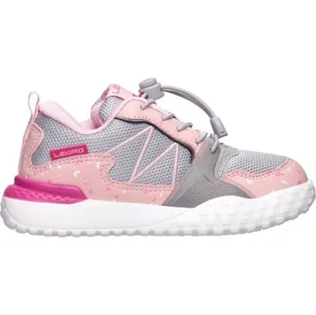 Dívčí tenisky Dívčí volnočasová obuv Lewro RUPOK 30 Růžová, Šedá, Bílá