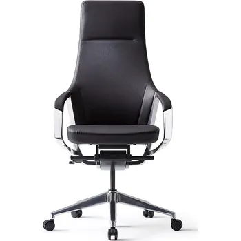 Kancelářská židle - HONOR LEATHER - Černá