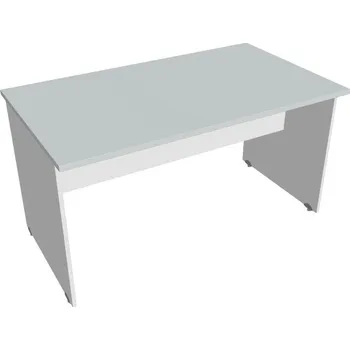 Psací stůl Stůl Jednací GJ 1400 - ŠEDÁ , BÍLÁ