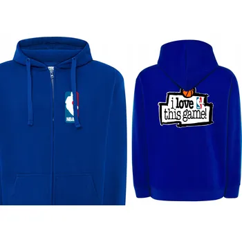 Pánská mikina Pánská rozepínací mikina I LOVE THIS GAME BASKETBALOVÁ BASKETBAL NA BASKET s