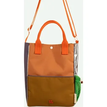 STICKY LEMON Taška better together - leather ball + golden cup