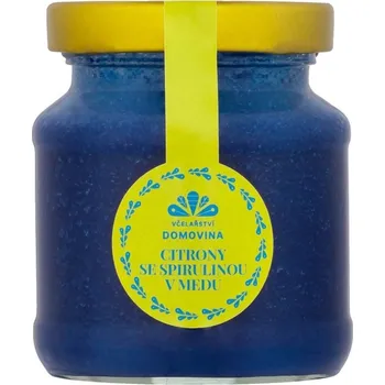Včelařství Domovina Citron se spirulinou v medu 180g