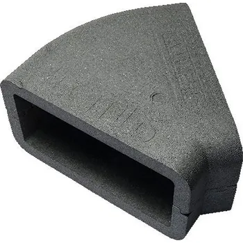 Ventilační potrubí Dalap Izolace pro čtyřhranné vodorovné koleno 204x60 mm/45st.