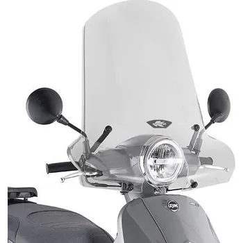 Auto-moto Kappa 7062AK přední plexi čiré pro SYM Fiddle 125 Euro 5 -20