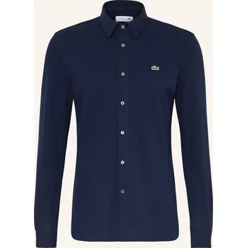 Pánská košile Lacoste Pánská Košile Z Piké Slim Fit, tmavě modrá, 41