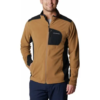 Pánská mikina Pánská mikina Columbia Klamath Range™ Full Zip Velikost: L / Barva: hnědá/černá