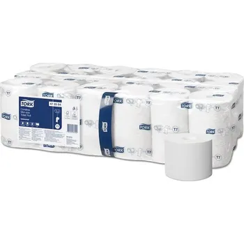 Toaletní papír Tork Mid-Size bezdutinkový toaletní papír v roli bílý, 1vrstvý, 149 m, 36 rolí, T7, 472584
