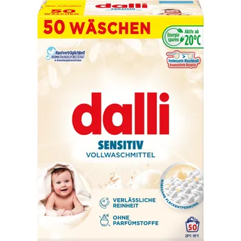 Prací prášek Dalli Sensitiv univerzální prací prášek pro citlivou pokožku 50 dávek - originál z Německa