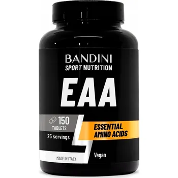 Aminokyselina Bandini EAA Esenciální aminokyseliny 1300 mg | 150 tablet | 9 Komplex EAA