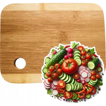 Kuchyňské prkénko BERRETTI Bambusové kuchyňské prkénko na krájení 30x23x0,8 cm