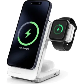 Stojánek pro bezdrátové nabíjení 3v1 Mobile Origin Qi2