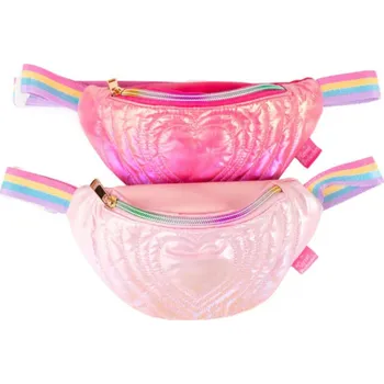 Outdoorové zavazadlo Metalická ledvinka světle růžová Great Pretenders - Light pink