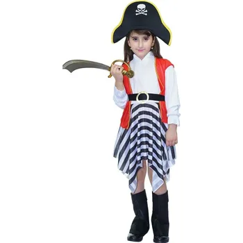 Karnevalový kostým Kostým Pirátka holčičí 110-120 cm