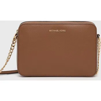 Kabelka Kožená kabelka MICHAEL Michael Kors 32S4GTVC3L hnědá 88X, vel. ONE SIZE