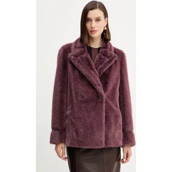 Dámský kabát Kabát Twinset 252TT2154 fialová 49X, vel. 42