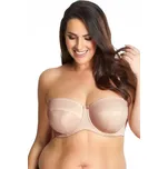 Sculptresse podprsenka bardotka, balkonetka béžová velikost 90I
