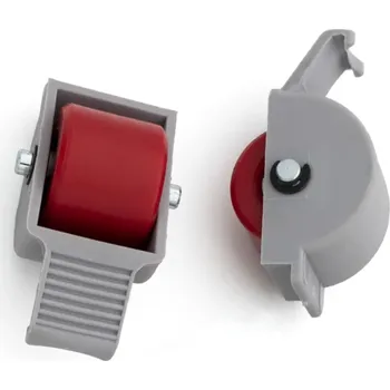 Kolečkové brusle Breezy Rollers - Sada náhradních koleček - Grey/Red