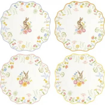 Talíř Velikonoční sada dezertních talířů 4ks Tres Jolie 21cm, Easy Life