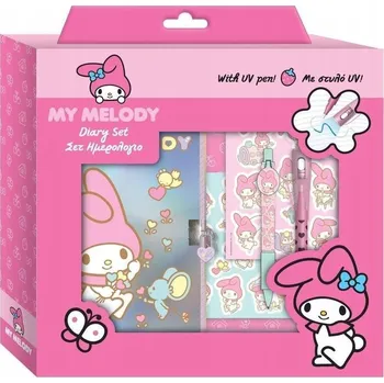 Zápisník Zápisník A5 Diakakis My Melody, vícebarevný