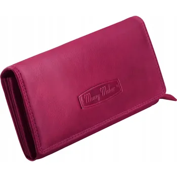 Peněženka BAG STREET peněženka z pravé kůže růžová - dámská