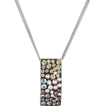 Náhrdelník EVOLUTION GROUP CZ Stříbrný náhrdelník se Swarovski, Moonlight - 32074.3