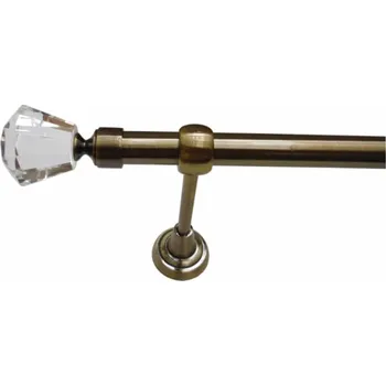 Garnýž URBÁNEK Garnýže kovové OP pr.19 mm antická mosaz Figaro - 400 cm