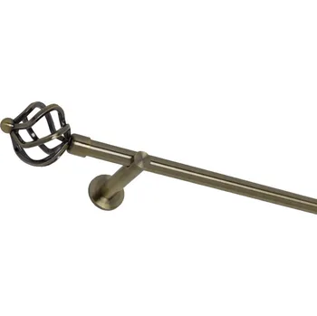 Garnýž URBÁNEK Garnýže kovové GE pr.16 mm antická mosaz Arezzo - 120 cm, ne