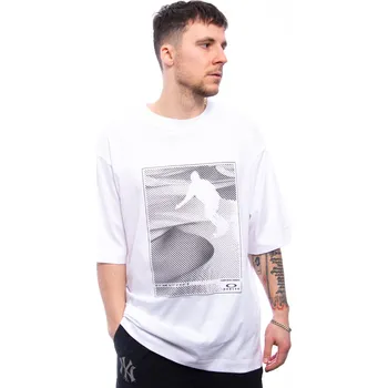 Pánské tričko Triko Oakley - Sandboard Tee - White velikost XXL