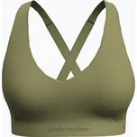 Podprsenka Icebreaker Merino 125 Cool-Lite Sprite Racerback olive