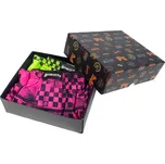 Meatfly pánské trenýrky Agostino Checkered Gift Pack | Růžová