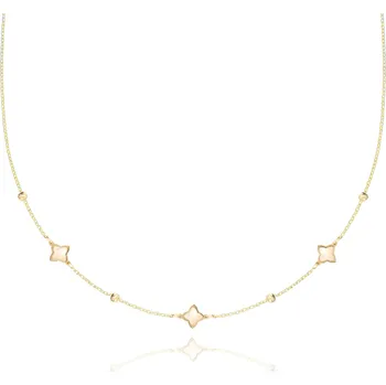 Náhrdelník Olivie Náhrdelník ze žlutého zlata Au 585/1000 Au 585; ≤1,90 g.