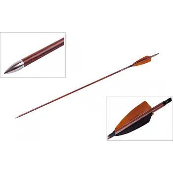 Goodgoods dekor dřeva šíp 30" průměr 7 mm krocaní peří 1ks