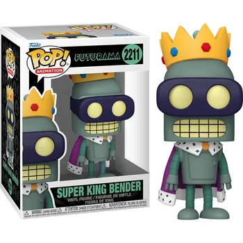 Hračka Funko POP! 2211 Animation: Futurama - Super King Bender