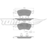 Sada brzdových destiček, kotoučová brzda TOMEX Brakes TX 15-10