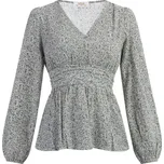 usha FESTIVAL Halenka Rakata hnědá / černá / offwhite