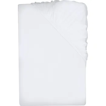 Prostěradlo LIVARNO® Saténové napínací prostěradlo, 140–160 x 200 cm (bílá)