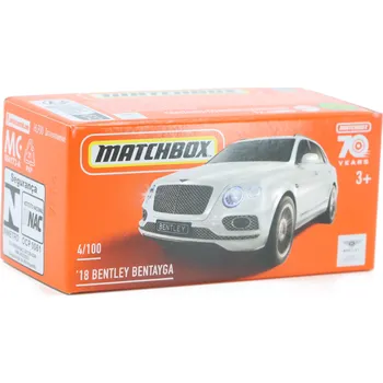 autíčko Bentley Bentayga 2018 1:64 - MATCHBOX Bentley Bentayga '18 - model auta 1/64
