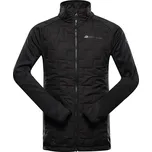 Pánská zateplená bunda s úpravou dwr ALPINE PRO MORGEN černá S