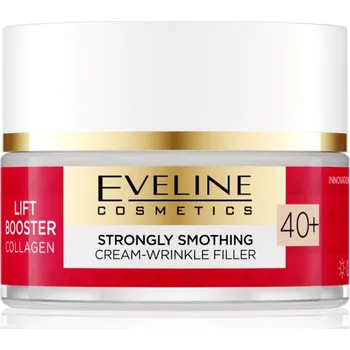 Pleťový krém Eveline Cosmetics Lift Booster Collagen intenzivní vyhlazující krém na vrásky 40+ 50 ml