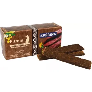 Pamlsek pro psa Fitmin Purity Snax Stripes zvěřinová pochoutka pro psy 120 g