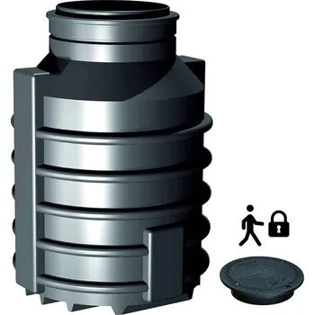 GeraTec Samonosná vodoměrná šachta 1580 s uzamykatelným poklopem