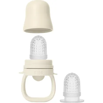 krmicí dudlík Bibs Silikonový dudlík na krmení Ivory