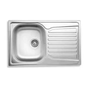 Nerezový dřez Novaservis Dřez 49x78 s odkapem nerez DR49/78